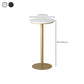 Glam Pedestal Pub Table Artificial Marble Bar Height Cocktail Table Clearhalo 'Bar Furniture' 'Bar Tables' 'bar_tables' 'furn' 'furn_bar_tables' 'Furniture' 'Kitchen & Dining Furniture' 6127231