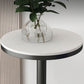 Industrial Bar Table Dining Table with Pedestal Base for Kitchen Living Room Clearhalo 'Bar Furniture' 'Bar Tables' 'bar_tables' 'furn' 'furn_bar_tables' 'Furniture' 'Kitchen & Dining Furniture' 6127246