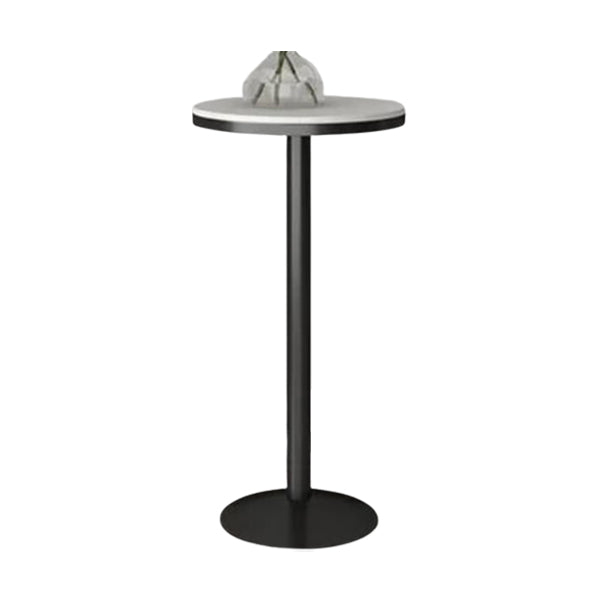 Industrial Bar Table Dining Table with Pedestal Base for Kitchen Living Room Clearhalo 'Bar Furniture' 'Bar Tables' 'bar_tables' 'furn' 'furn_bar_tables' 'Furniture' 'Kitchen & Dining Furniture' 6127249
