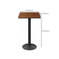 Industrial Bar Table Dining Table with Pedestal Base for Kitchen Living Room Clearhalo 'Bar Furniture' 'Bar Tables' 'bar_tables' 'furn' 'furn_bar_tables' 'Furniture' 'Kitchen & Dining Furniture' 6127252