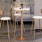 Modern Bar Table White Dining Table for Kitchen Living Room Coffee Room Clearhalo 'Bar Furniture' 'Bar Tables' 'bar_tables' 'furn' 'furn_bar_tables' 'Furniture' 'Kitchen & Dining Furniture' 6127300