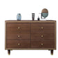 Glam Solid Wood Storage Chest Bedroom Chest in Brown with Drawers 6 Clearhalo 'Bedroom Furniture' 'Dressers & Chests' 'dressers_chests' 'furn' 'furn_dressers_chests' 'Furniture' 6127446