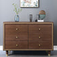 Glam Solid Wood Storage Chest Bedroom Chest in Brown with Drawers Clearhalo 'Bedroom Furniture' 'Dressers & Chests' 'dressers_chests' 'furn' 'furn_dressers_chests' 'Furniture' 6127448
