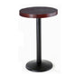 Juego de mesa de Bar Industrial de 1/3/5 piezas, mesa redonda de madera de pino para cafetería