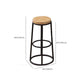Set tavolo da bar industriale Tavolo da bancone in legno massello da 1/4/9 pezzi per interni