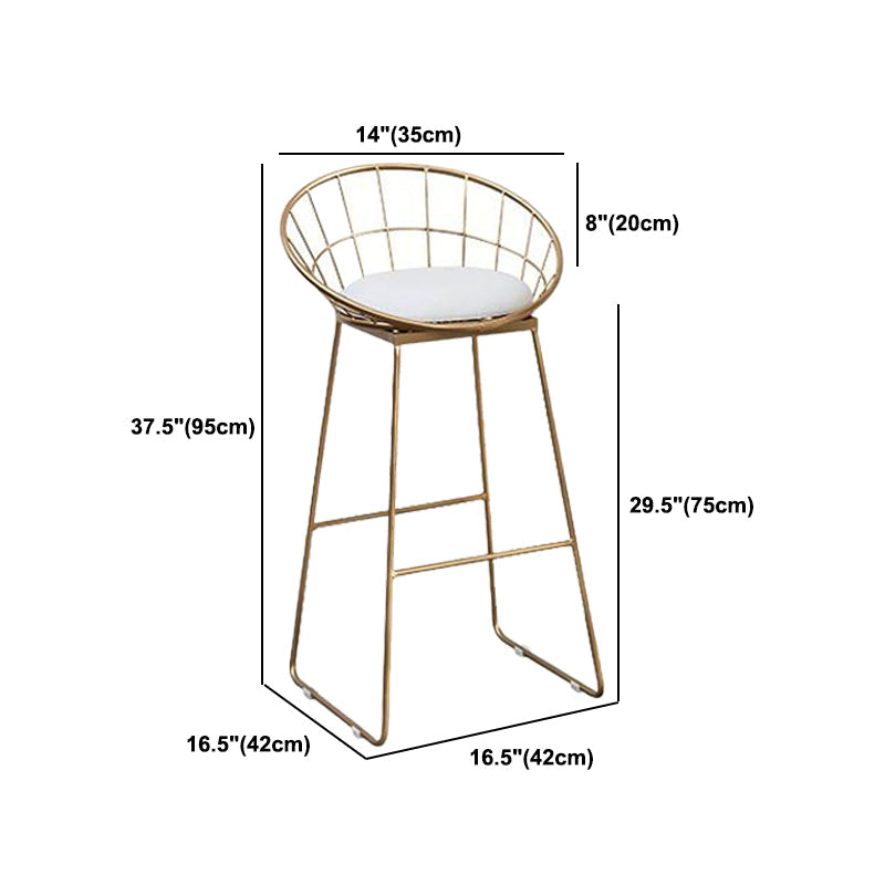 Metal and Wood Set 1/2/3 Pieces Contemporary Round Bar Stool and Table Set Clearhalo 'Bar Furniture' 'furn' 'furn_home_bar_bar_sets' 'Furniture' 'Home Bars & Bar Sets' 'home_bar_bar_sets' 'Kitchen & Dining Furniture' 6127561