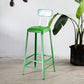 Industrial 1/5 Pieces Bar Table Set Rectangle Wood Counter Table with High Stools for Bar