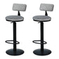 Industrial Bar Table and Stools 1/2/3 Pieces Bar Pub Table Set Black 26"H Stools (Set of 2) Clearhalo 'Bar Furniture' 'furn' 'furn_home_bar_bar_sets' 'Furniture' 'Home Bars & Bar Sets' 'home_bar_bar_sets' 'Kitchen & Dining Furniture' 6127609