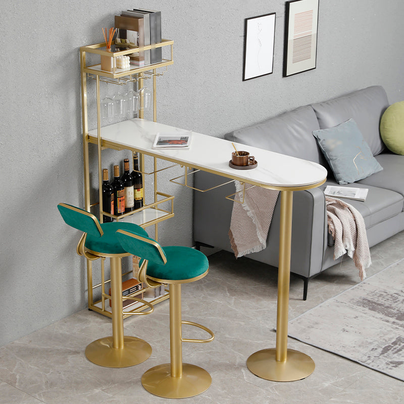Industrial Bar Table and Stools 1/2/3 Pieces Bar Pub Table Set Clearhalo 'Bar Furniture' 'furn' 'furn_home_bar_bar_sets' 'Furniture' 'Home Bars & Bar Sets' 'home_bar_bar_sets' 'Kitchen & Dining Furniture' 6127610