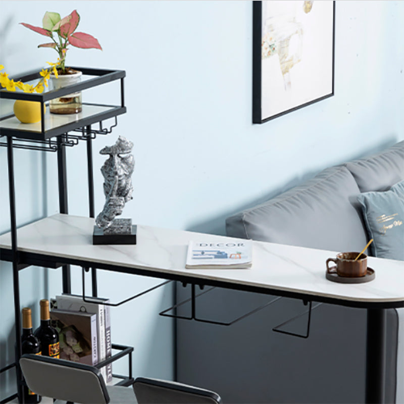 Industrial Bar Table and Stools 1/2/3 Pieces Bar Pub Table Set Clearhalo 'Bar Furniture' 'furn' 'furn_home_bar_bar_sets' 'Furniture' 'Home Bars & Bar Sets' 'home_bar_bar_sets' 'Kitchen & Dining Furniture' 6127616