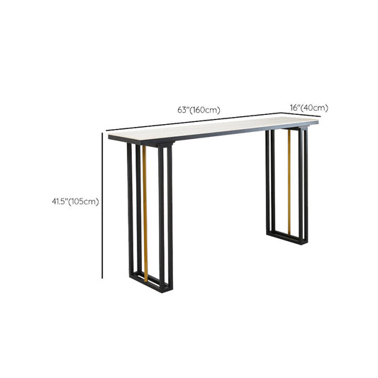 1/2/4/7 pezzi set da tavolo da pub rettangolare moderno