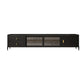 Industrial Rubber Wood TV Stand Enclosed Storage TV Media Console Clearhalo 'furn' 'furn_tv_stands_entertainment_centers' 'Furniture' 'Living Room Furniture' 'TV Stands & Entertainment Centers' 'TV Stands & Media Storage Furniture' 'tv_stands_entertainment_centers' 6127842