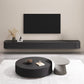 Modern Wall-mounted TV Media Stand 16" W Wood Black TV Stand with Drawers Clearhalo 'furn' 'furn_tv_stands_entertainment_centers' 'Furniture' 'Living Room Furniture' 'TV Stands & Entertainment Centers' 'TV Stands & Media Storage Furniture' 'tv_stands_entertainment_centers' 6127856
