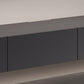 Modern Wall-mounted TV Media Stand 16" W Wood Black TV Stand with Drawers Clearhalo 'furn' 'furn_tv_stands_entertainment_centers' 'Furniture' 'Living Room Furniture' 'TV Stands & Entertainment Centers' 'TV Stands & Media Storage Furniture' 'tv_stands_entertainment_centers' 6127862