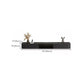 Modern Wall-mounted TV Media Stand 16" W Wood Black TV Stand with Drawers Clearhalo 'furn' 'furn_tv_stands_entertainment_centers' 'Furniture' 'Living Room Furniture' 'TV Stands & Entertainment Centers' 'TV Stands & Media Storage Furniture' 'tv_stands_entertainment_centers' 6127868
