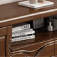 Contemporary Wood TV Stand Open Storage TV Media Stand with Drawers for Living Room Clearhalo 'furn' 'furn_tv_stands_entertainment_centers' 'Furniture' 'Living Room Furniture' 'TV Stands & Entertainment Centers' 'TV Stands & Media Storage Furniture' 'tv_stands_entertainment_centers' 6127894
