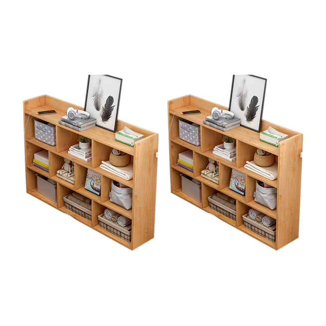 35,43 "Taltabo in legno alto tavolo da notte aperto con scaffali