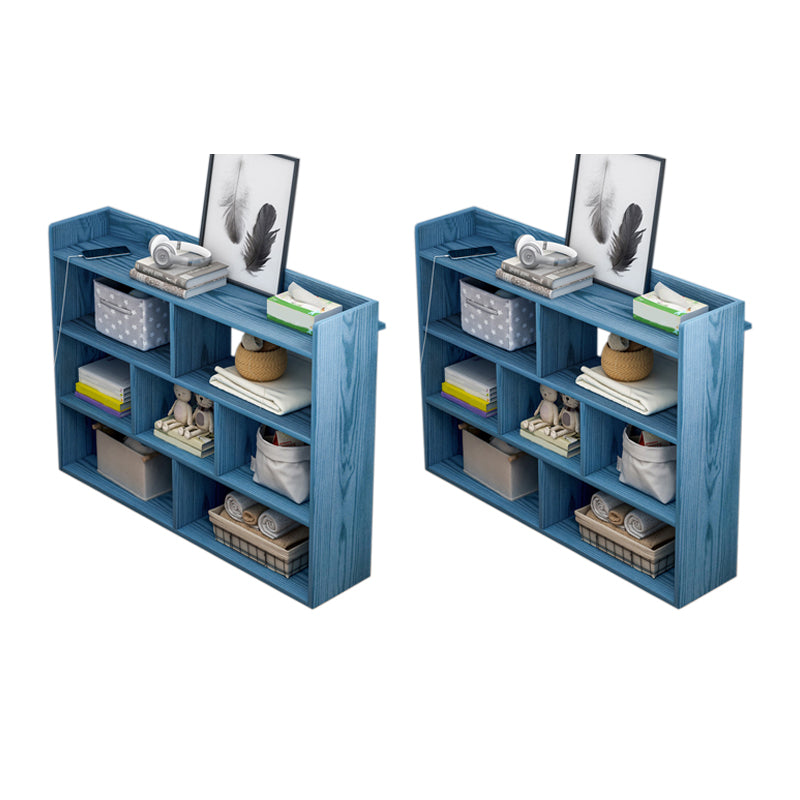 35,43 "Taltabo in legno alto tavolo da notte aperto con scaffali