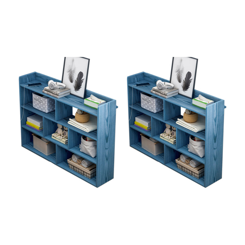 35,43 "Taltabo in legno alto tavolo da notte aperto con scaffali