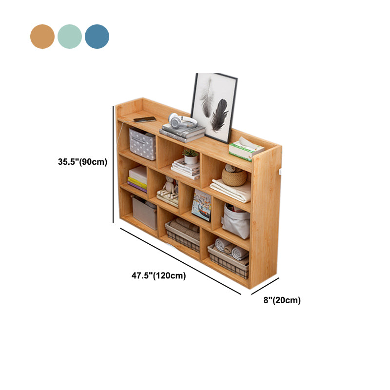 35,43 "Taltabo in legno alto tavolo da notte aperto con scaffali