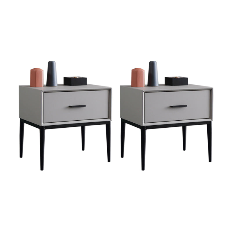 Comodino in legno in legno massiccio moderno comodino da tavolo con cassetto