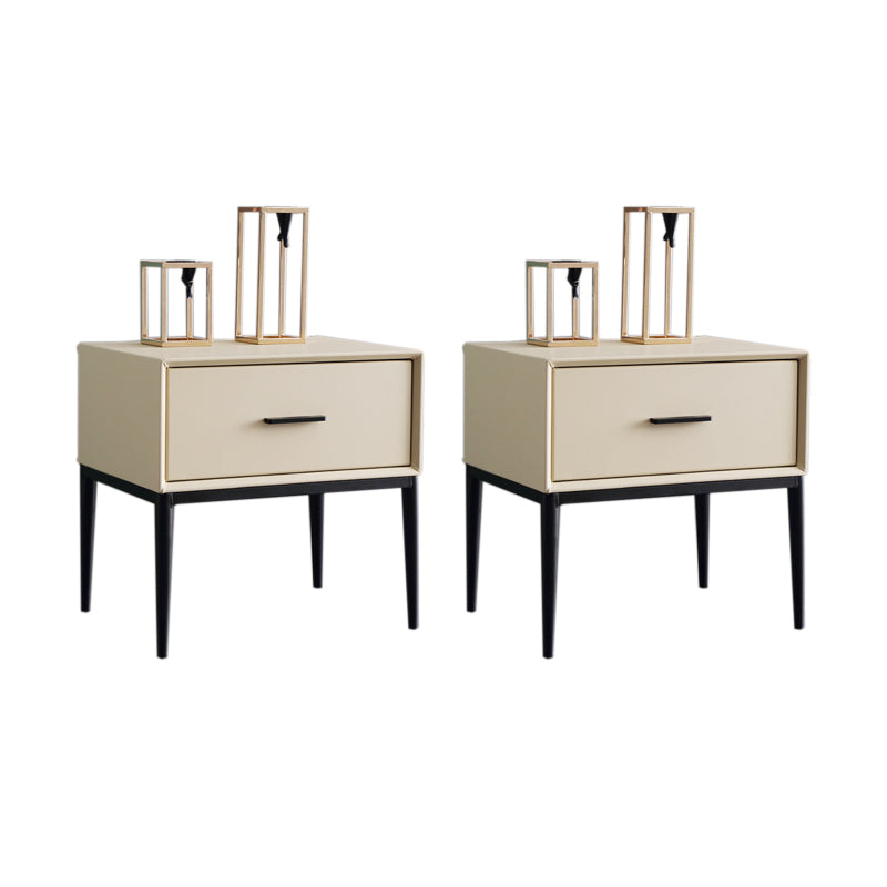 Comodino in legno in legno massiccio moderno comodino da tavolo con cassetto