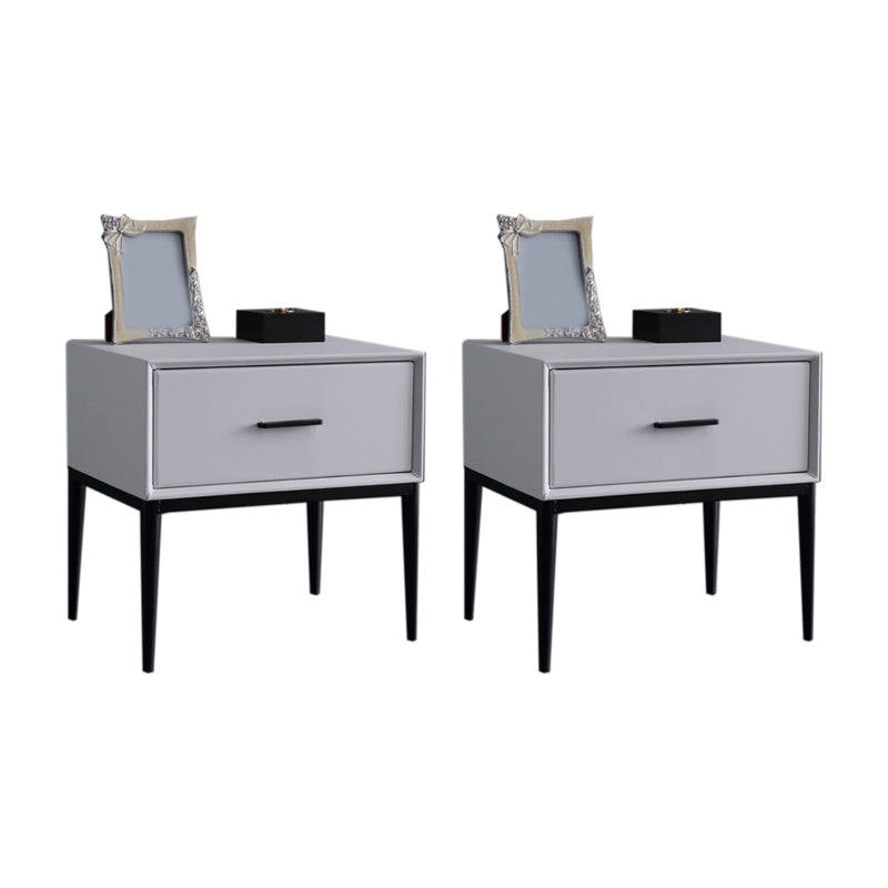 Comodino in legno in legno massiccio moderno comodino da tavolo con cassetto