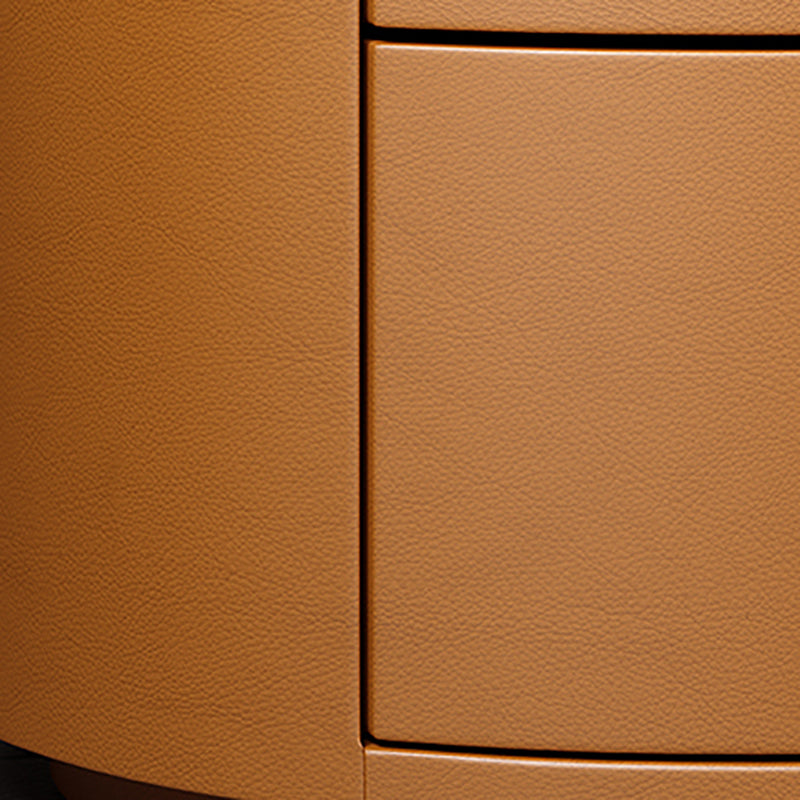 Mesa de vidrio de gabinete moderno y madera de goma para dormitorio