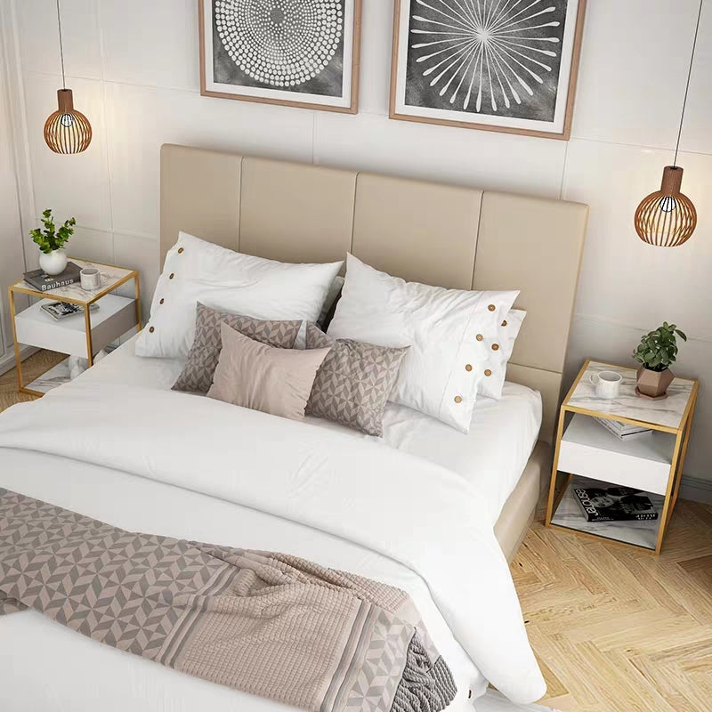 Mesa moderna de la noche de 1 cañón Gabinete para la sala de estar 17 "W x 21" H