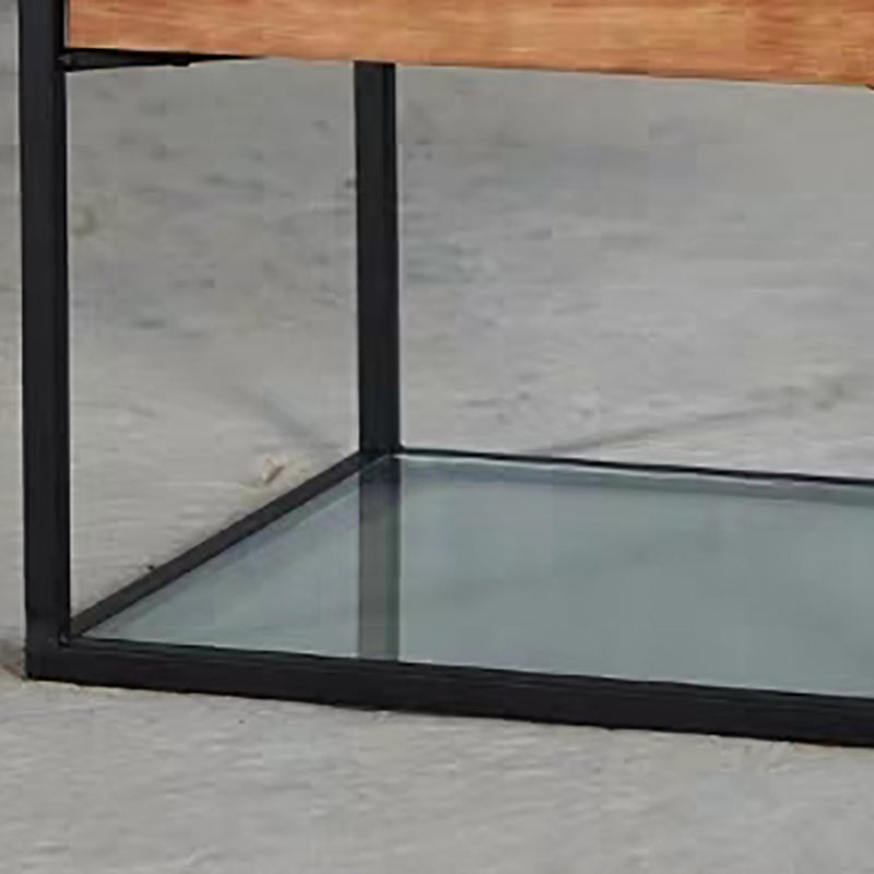 Mesa moderna de la noche de 1 cañón Gabinete para la sala de estar 17 "W x 21" H