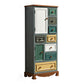 Kust opbergkast Dressoir Solid Wood Dresser met 7/8/10/12 laden