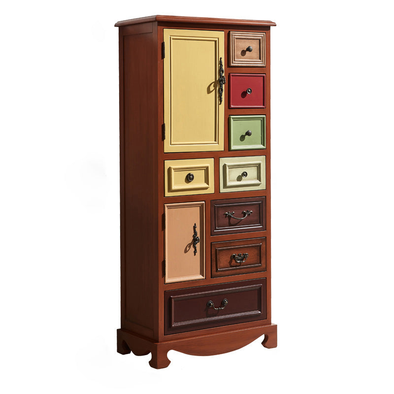 Kust opbergkast Dressoir Solid Wood Dresser met 7/8/10/12 laden