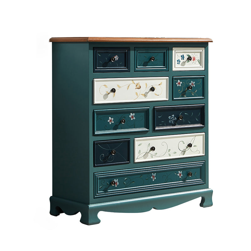 Kust opbergkast Dressoir Solid Wood Dresser met 7/8/10/12 laden