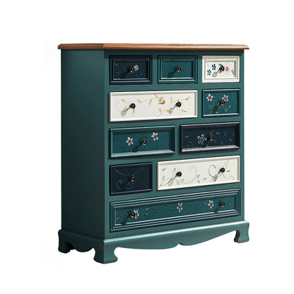 Kust opbergkast Dressoir Solid Wood Dresser met 7/8/10/12 laden