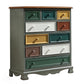 Kust opbergkast Dressoir Solid Wood Dresser met 7/8/10/12 laden