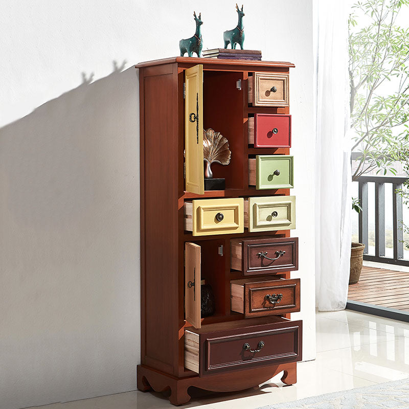 Kust opbergkast Dressoir Solid Wood Dresser met 7/8/10/12 laden