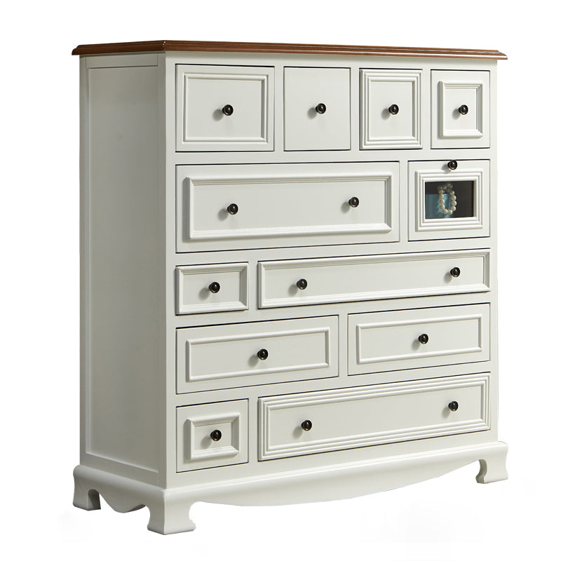 Kust opbergkast Dressoir Solid Wood Dresser met 7/8/10/12 laden