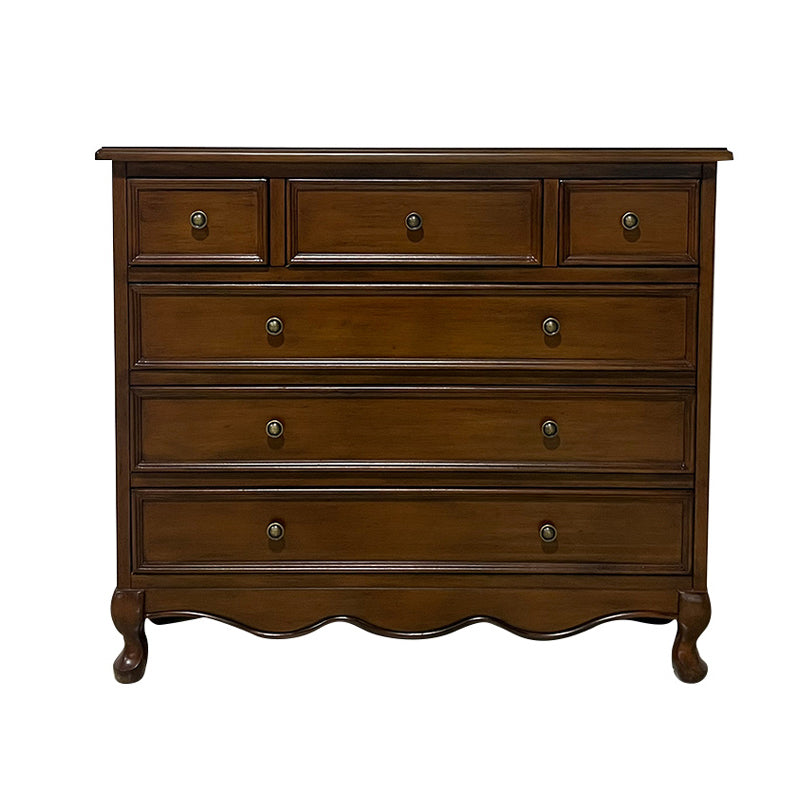 Cassettiera portaoggetti in legno massello da 13,65/15,6 pollici W Coastal