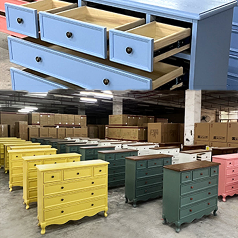 Cassettiera portaoggetti in legno massello da 13,65/15,6 pollici W Coastal