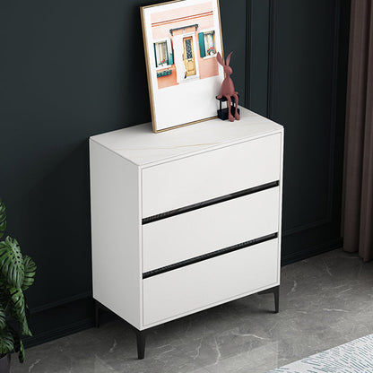 15.6-inch Width Modern Storage Chest Stone Storage Chest Dresser 31"L x 16"W x 37"H White Clearhalo 'Bedroom Furniture' 'Dressers & Chests' 'dressers_chests' 'furn' 'furn_dressers_chests' 'Furniture' 6129040