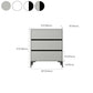15.6-inch Width Modern Storage Chest Stone Storage Chest Dresser Clearhalo 'Bedroom Furniture' 'Dressers & Chests' 'dressers_chests' 'furn' 'furn_dressers_chests' 'Furniture' 6129065