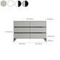15.6-inch Width Modern Storage Chest Stone Storage Chest Dresser Clearhalo 'Bedroom Furniture' 'Dressers & Chests' 'dressers_chests' 'furn' 'furn_dressers_chests' 'Furniture' 6129067