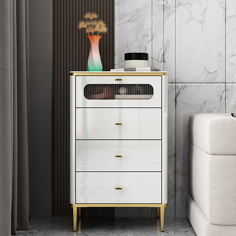 Cassettiera portaoggetti Glam da 15,6 pollici di larghezza, realizzata in legno