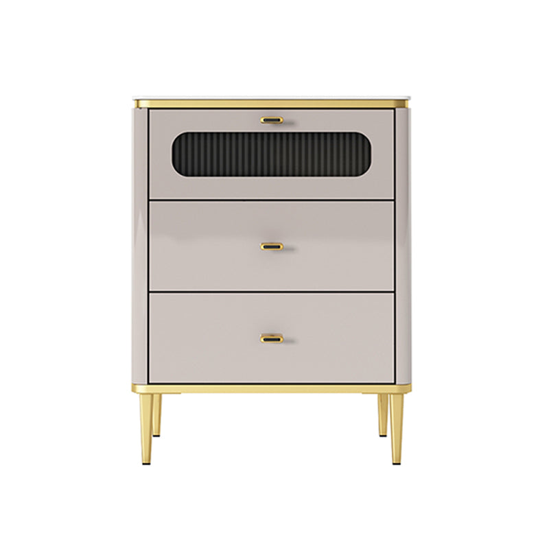 Cassettiera portaoggetti Glam da 15,6 pollici di larghezza, realizzata in legno