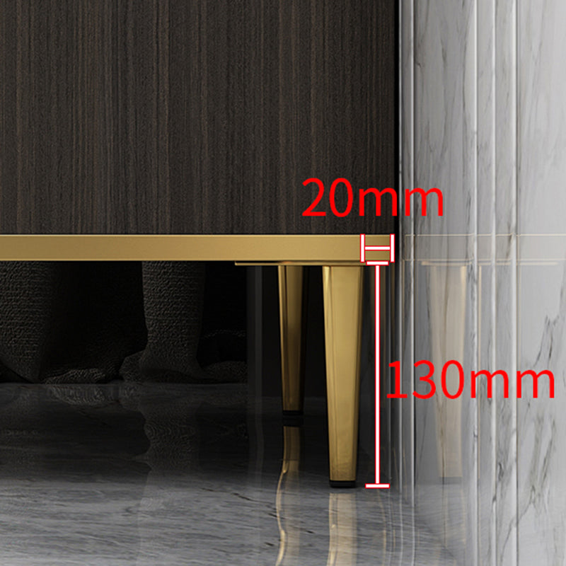 Cassettiera portaoggetti Glam da 15,6 pollici di larghezza, realizzata in legno