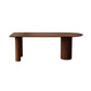 Solid Wood Contemporary Freeform Table Pine Wood Table for Home