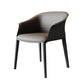 Modern Style Metal Dining Chairs Leather Arm Dining Room Chairs for Home Use