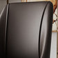 Luxurious Upholstered Armless Chair Leather Chair with Metal Base for Dining Room