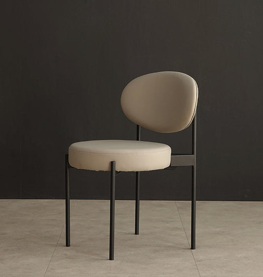 Industrial Metal Dining Room Chair Open Back Dining Side Chair Clearhalo 'Dining Chairs' 'Dining Tables & Seating' 'dining_chair' 'furn' 'furn_dining_chair' 'Furniture' 'Kitchen & Dining Furniture' 6129801