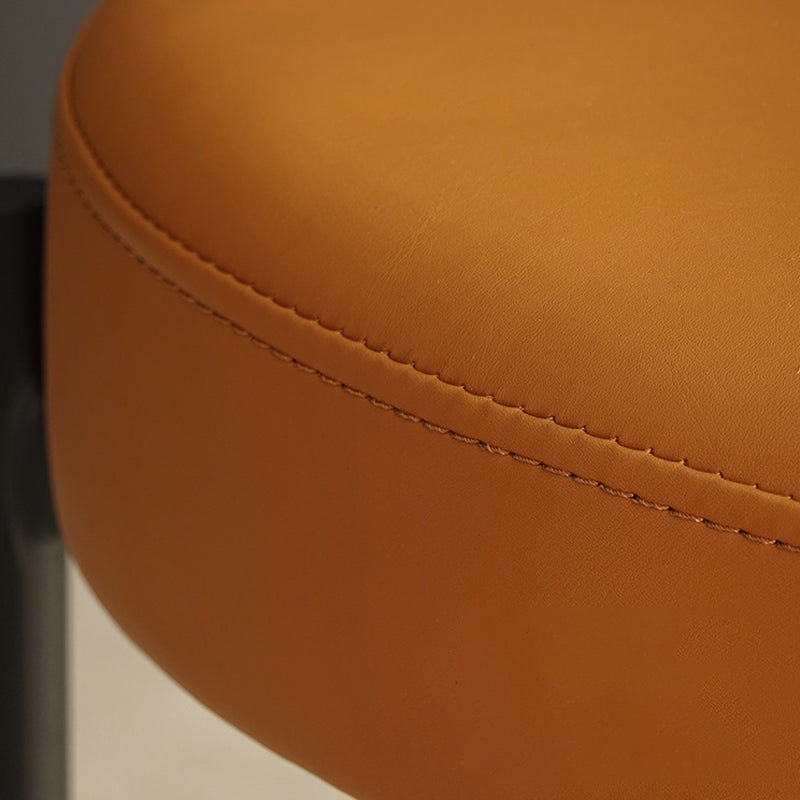 Industrial Metal Dining Room Chair Open Back Dining Side Chair Clearhalo 'Dining Chairs' 'Dining Tables & Seating' 'dining_chair' 'furn' 'furn_dining_chair' 'Furniture' 'Kitchen & Dining Furniture' 6129803